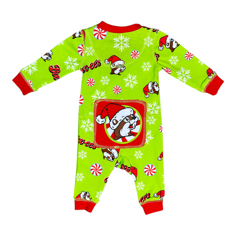 Buc-ee's Infant Christmas 2025 Onesie Pajamas