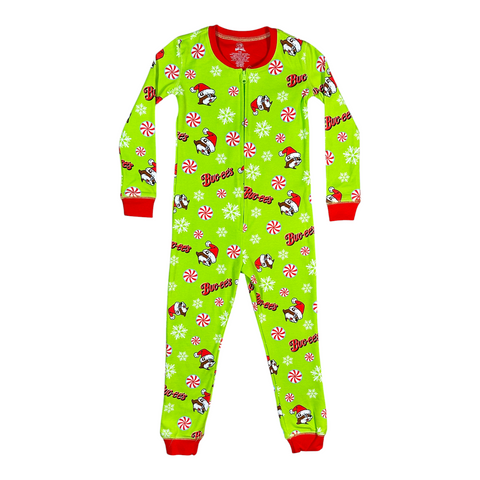 Buc-ee's Youth Christmas 2025 Onesie Pajamas