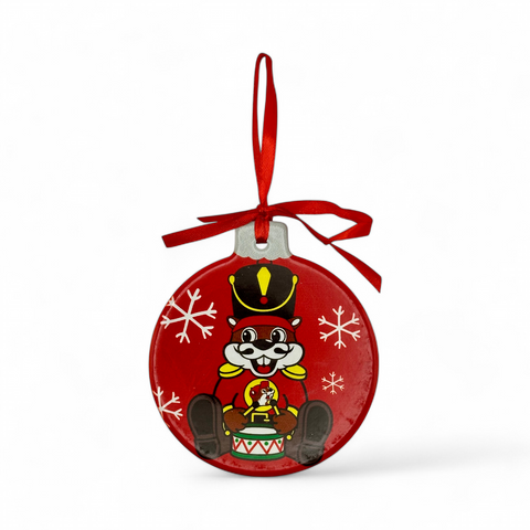 Buc-ee's Drummer Ornament