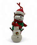 Buc-ee's Christmas Snowman Ornament