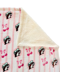 Pink cherry blanket - perfect for snuggling