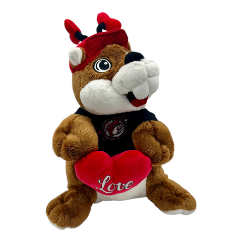 Valentine's Day Beaver Plush