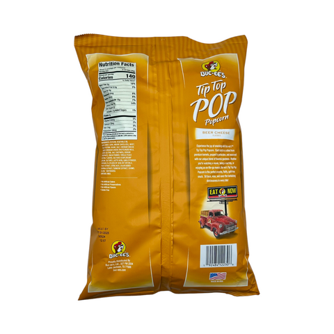 Buc-ee's Tip Top Pop Popcorn - Beer Cheese