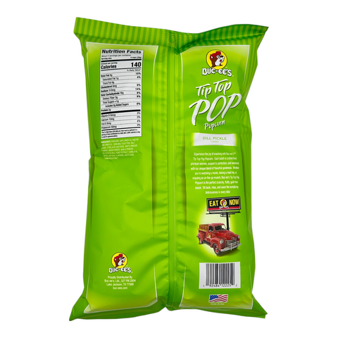 Buc-ee's Tip Top Pop Popcorn - Dill Pickle