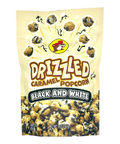Drizzled Caramel Popcorn - Black & White