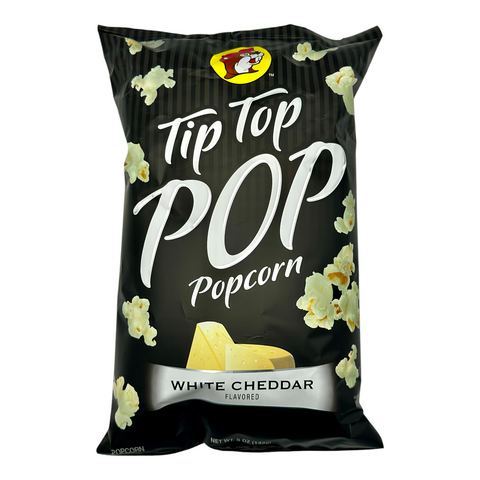 Buc-ee's Tip Top Pop Popcorn - White Cheddar