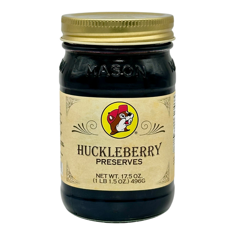 Buc-ee’s Huckleberry Preserves – No HFCS, Gluten-Free, USA-Made