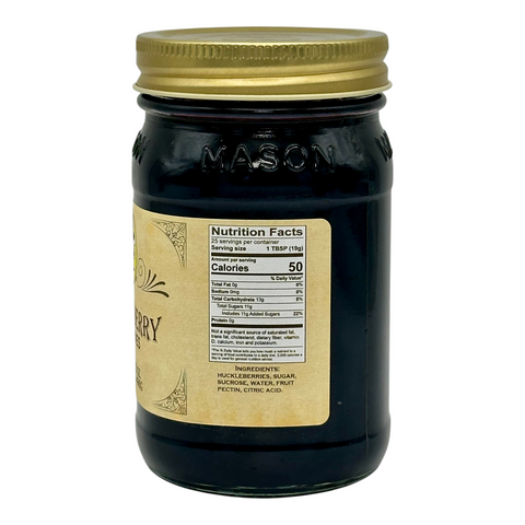 Buc-ee’s Huckleberry Preserves – No HFCS, Gluten-Free, USA-Made