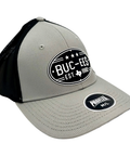 Gray & Black Proflex Hat - comfortable fabric blend