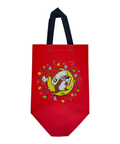 Red gift tote - festive design for holiday use