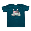 Teal toddler t-shirt - cotton material