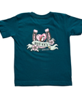 Teal toddler t-shirt - cotton material