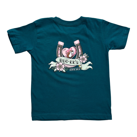 Teal toddler t-shirt - cotton material