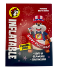 Buc-ee's 4th of July inflatable - 75" tall, lights up