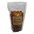 Brown pecan halves - 16 oz bag