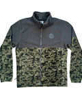 Green Camo fleece jacket - soft fleece material
