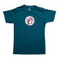 Teal t-shirt - soft cotton material