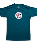 Teal t-shirt - soft cotton material