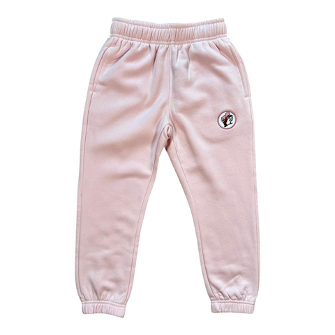 Pink fleece jogger - Soft fleece material