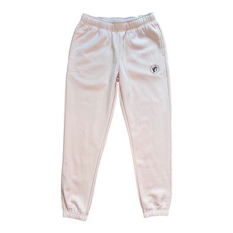 Pink jogger pants - soft fleece material