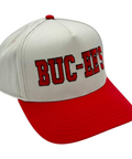 Buc-ee's Gray Snapback Hat - full cloth design