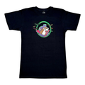 Black t-shirt - glow-in-the-dark Halloween design