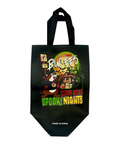 Black gift bag - durable Halloween treat bag