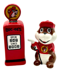 Red salt and pepper shakers - playful design