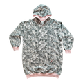 Camo oversized sleep hoodie - soft blend material