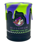 Black scented candle - slime-covered lid