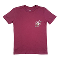 Maroon youth shirt - cotton fabric for comfort