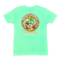 Green t-shirt - "Brisket Sandwich In Paradise" printed text