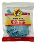 Berry Blue candy belts - no artificial sweeteners