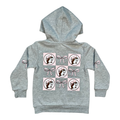 Gray kids hoodie - cozy everyday wear for children