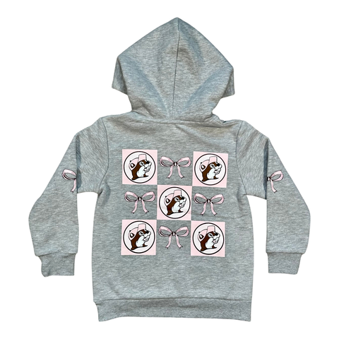 Gray kids hoodie - cozy everyday wear for children