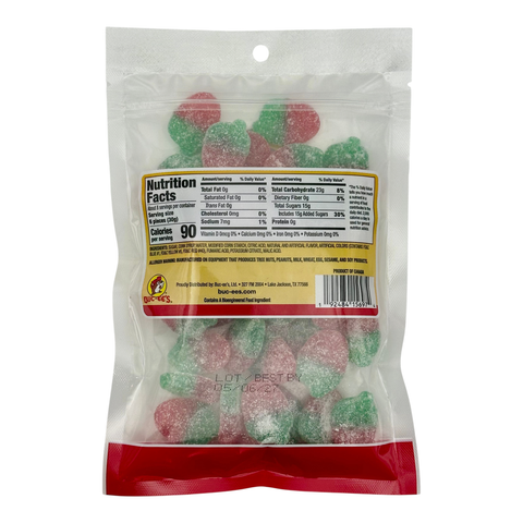 Sour gummies - naturally and artificially flavored