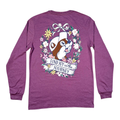 Lavender long sleeve t-shirt - modern casual style