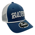 Navy blue hat - soft cotton and breathable mesh