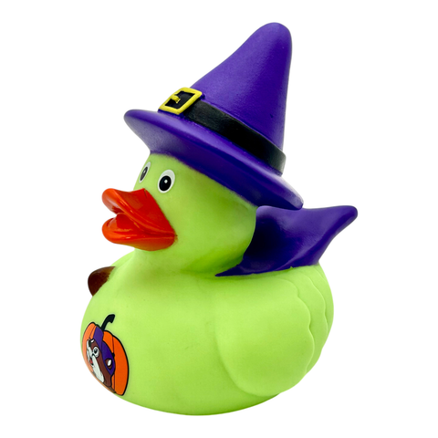 Rubber ducky - festive Halloween witch toy