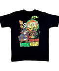 Black t-shirt - spooky nights graphic