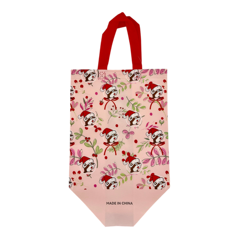 Pink gift tote - perfect for holiday shopping