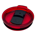 Bright red lid - fits standard drink containers
