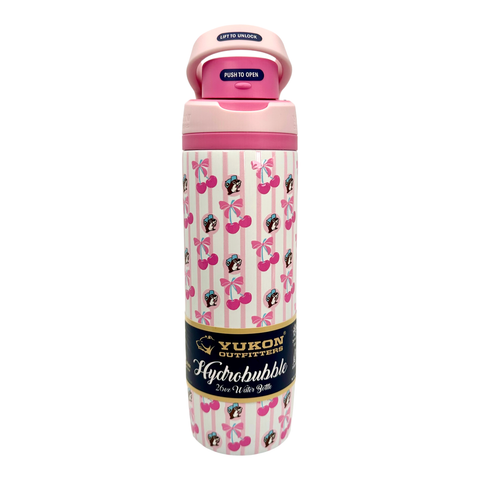 Cherries & bows design tumbler - perfect for on-the-go hydration