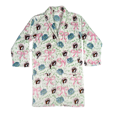 Buc-ee's light green robe - one size fits most