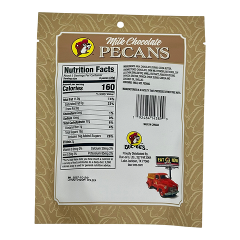 Chocolate-covered pecans - sweet dessert option