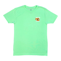 Mint green tee - vibrant summer style