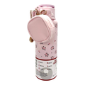 Pink tumbler - leak-proof and sweat-proof design