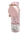 Pink tumbler - leak-proof and sweat-proof design