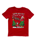 Red youth sweater - perfect for holiday gatherings