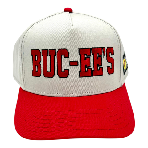 Buc-ee's Red Snapback Hat - adjustable fit